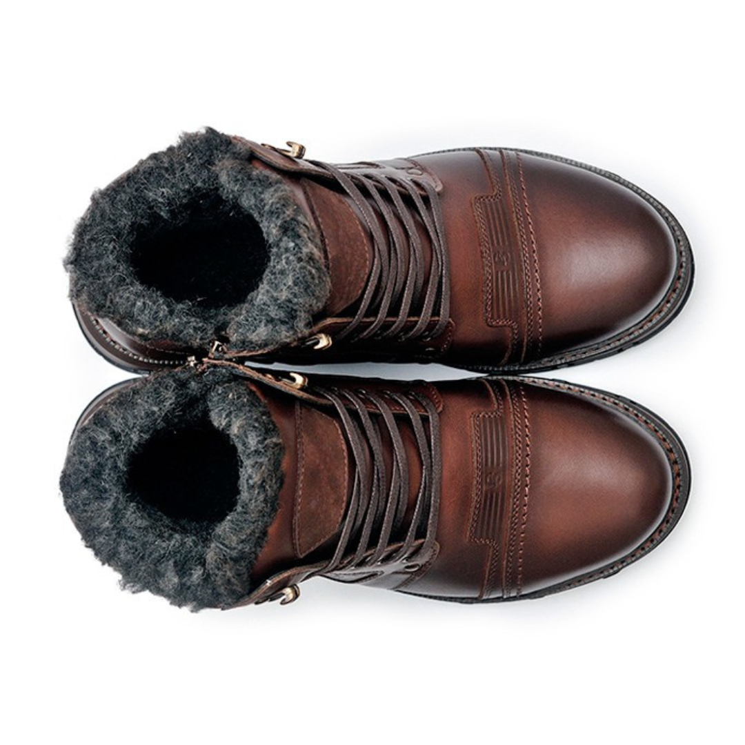 Men’s Winter Boots in Faux Leather