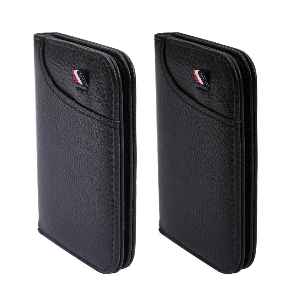 Super Thin Portable Wallet in Leather